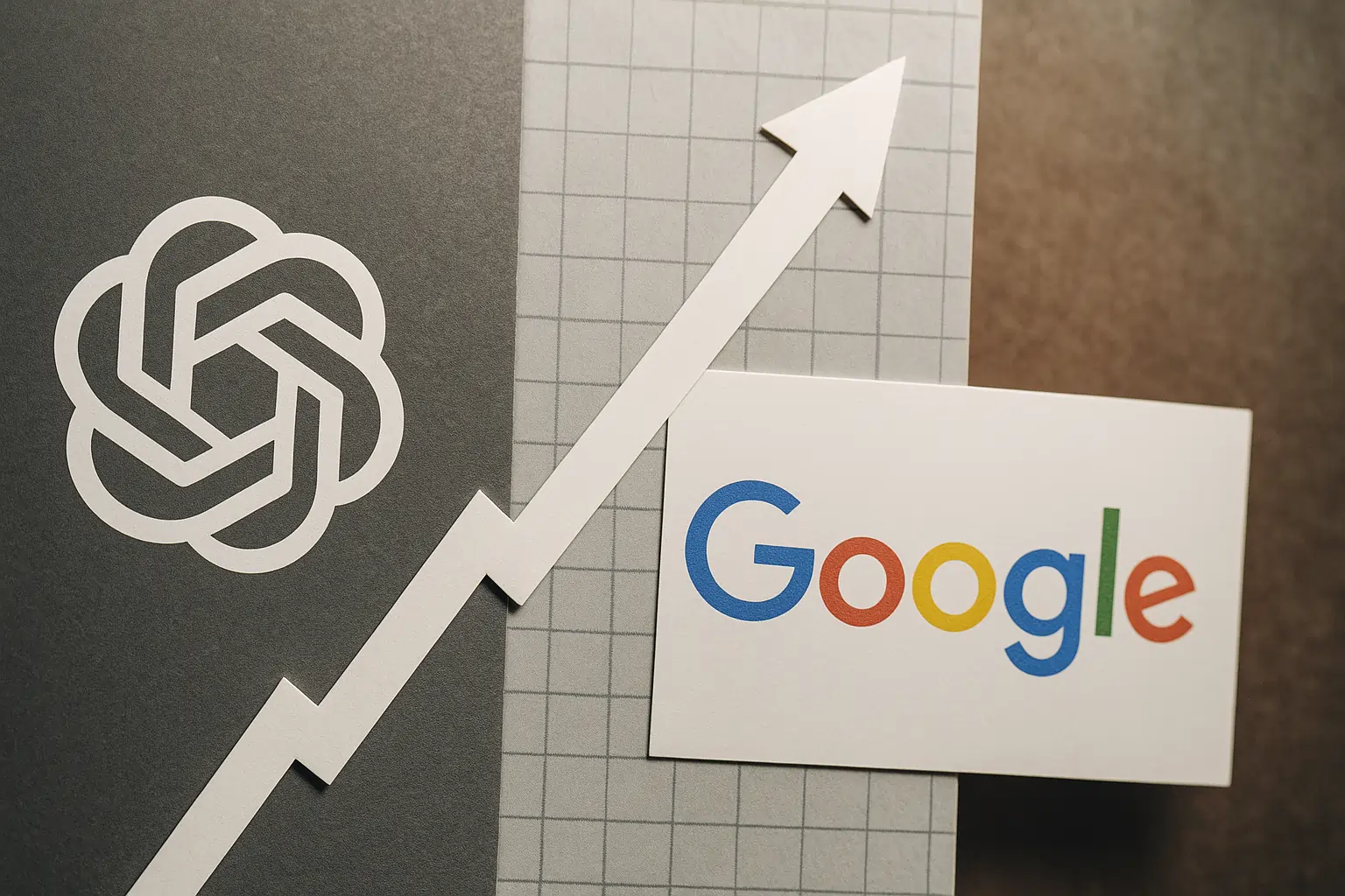 ChatGPT domine la recherche IA tandis que Google recule, selon les dernières données
